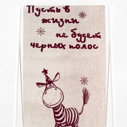 Полотенце махровое 6с102.411ж1 Зебруся (кр.дерево1) 67х150см