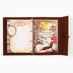Родословная книга «Наш род», 56 листов, коричневый, 35×23.5 см