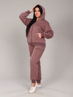 РАСПРОДАЖА Костюм жен. на флисе_Миранда_К12_кофейный - Ihomelux фото 11