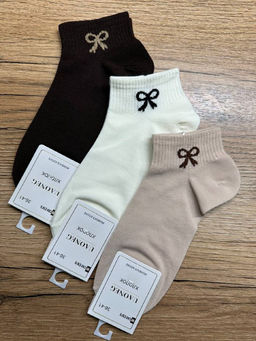 BK968 Носки, 3 пары МУЛЬТИЦВЕТ