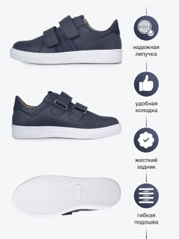 BS-294(24) полуботинки цвет темно-синий - Bottilini фото 6