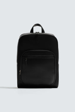 MOCHILA TEXTURA / Negro - Zara фото 4