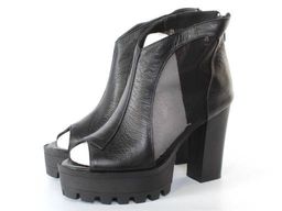 04-M3-1477 BLACK Ботинки зимние женские (натуральная замша, натуральный мех) - Фабричный китай фото 10