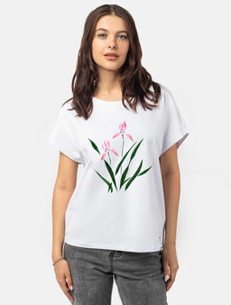 VILATTE / Футболка из премиального хлопка с эластаном  фото 5