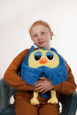 Совушка с пледом 100/110 см