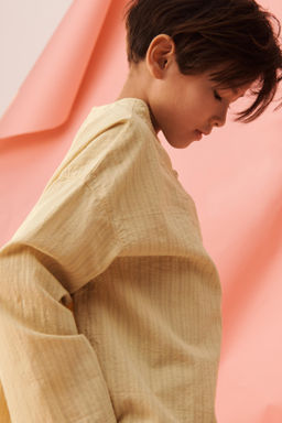 CAMISA RAYAS LIMITED EDITION / Vainilla - Zara фото 4