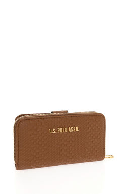 U. S. Polo Assn Женский коричневый кошелек - U.s. polo assn фото 2