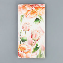 Цена за 5 шт. Коробка для шоколада, кондитерская упаковка С 8 Марта!, 17.3?8.8?1.5 см