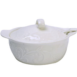 12125 Баночки для продуктов 7пр 200 мл фарфор/дерево LR (х12) - Mayer&boch фото 3