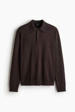 Polo en punto fino Regular Fit