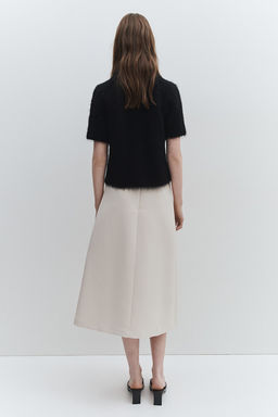 Falda en mezcla de lana - H&m фото 4