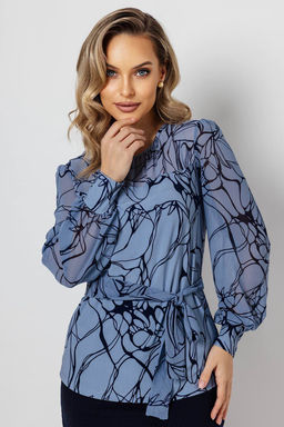 Блузка женская 4021/21/Голубой