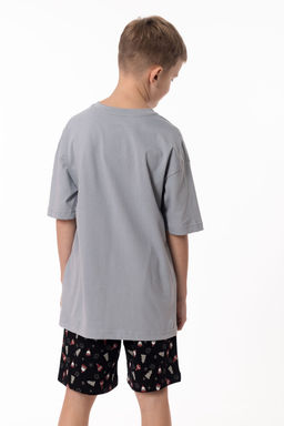 Пижама футболка и шорты М225108Псч