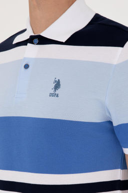 Erkek Regular Fit Polo Yaka _ndigo Ti__rt Sepette S_rpriz _ndirim - U.s. polo assn фото 7