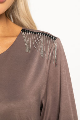 Платье Лайма (кофе) П14923-4М