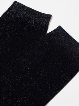 Цена за 2 пары. Носки Классические CONTE Сияющие носки с люрексом nero - Conte elegant фото 9