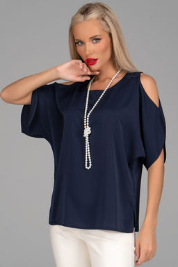 Блузка Аура (синий)