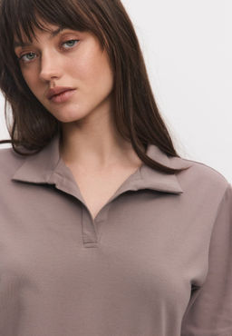 Футболка-поло женская 25234-492 мокко - Avese фото 15