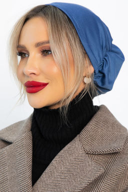 Чалма с резинкой (пепельно-синяя) ЧР3-23М