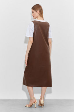 Платье из экокожи - Mollis фото 4