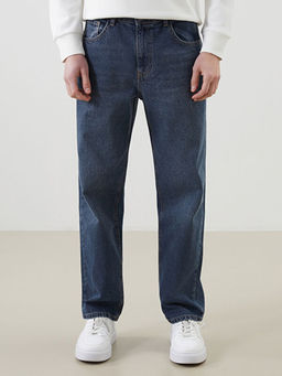 Baggy Fit Erkek Jean Pantolon