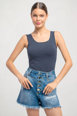 Арт. 3752/5 Майка женская 40-48 (5 шт) Цвет:графит - Калинка фото 10