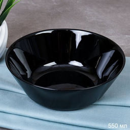 Салатник 550 мл 155 мм ЕВРО черный / BNNW60T(BLACK) /уп 48/
