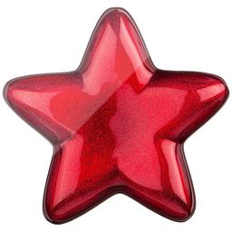 БЛЮДО STAR RED SHINY 22СМ