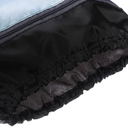 Мешок для обуви с карманом 420 х 340 мм, Calligrata МСО-7С, (мягкий полиэстер, плотность 210D), Пушистый дружок песик  фото 6