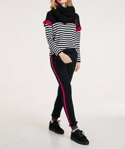 Пуловер, черно-белый - Ashley brooke фото 6