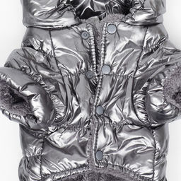 Комбинезон Блеск, размер XL (ДС 39 см, ОГ 53, ОШ 35 см, вес 14 кг), серебряный 974876 - Simaland фото 8