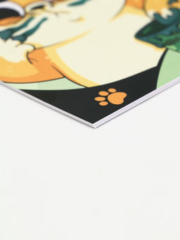 Подарочный набор: ручка с невидимыми чернилами и блокнот А6, 16 л. Кот - Artfox фото 4