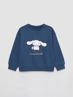 Cinnamoroll Bask?l? K?z ?ocuk Sweatshirt