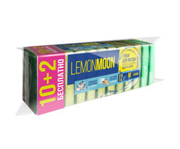 Цена за 2 шт. Губка для посуды 87*58*23 12шт День за днем Lemon Moon Арт. L011