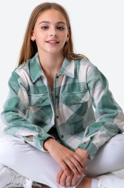 Теплая удлиненная рубашка для девочки Happy Fox фото 26