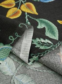 Бязь "Волшебные стежки" цв.черный, ш.2.2м, хлопок-100%, 140гр/м.кв