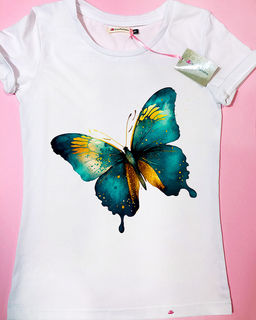 Эксклюзивная футболка Yana Pletneva упаковка плотный Zip пакет!  фото 4