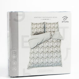 Постельное бельё Этель 2 сп Jasmine 175х215 см, 200х220 см, 70х70 см -2 шт, поплин  фото 5