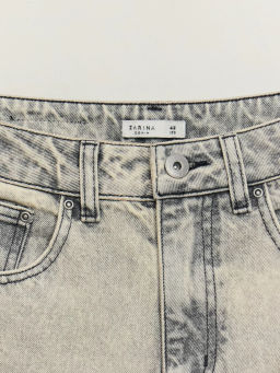 Джинсы barrel с высокой посадкой / Zarina  фото 8
