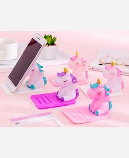 Подставка для телефона силикон Единорог 9046374 - Yiwu youda import & export co фото 3