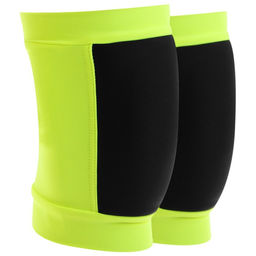 Наколенники для гимнастики и танцев Grace Dance, с уплотнителем, р. XXS, цвет чёрный/лайм  фото 7