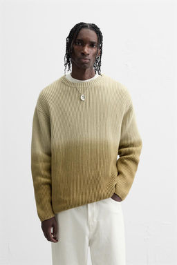 GRADIENT RIBBED SWEATER - Zara фото 2