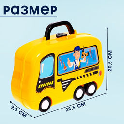 Игровой модуль Мастерская на колёсах, 23 детали - Woow toys фото 2