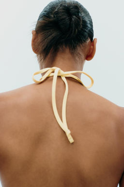 TEXTURED RUFFLE TOP - Zara фото 4