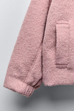 CLOTH BOMBER JACKET - Zara фото 5