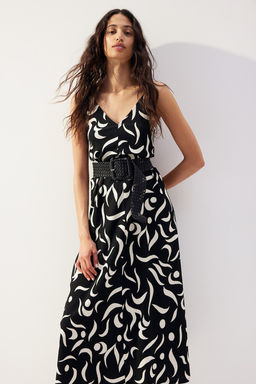 Maxivestido de punto con textura - H&m фото 2