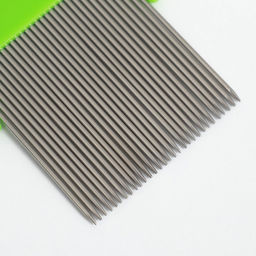 Набор расчесок для животных, с длинными и короткими зубьями, зелёный - Пижон фото 7