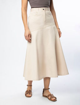 D26.198 Юбка женская светло-бежевый