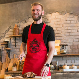 Фартук мужской Этель Укротитель говядины, 7775см, 100 % хлопок  фото 6