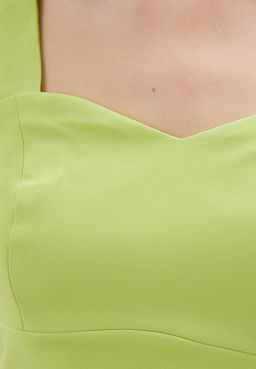 Укороченная блузка-топ корсетного дизайна - Incity фото 10